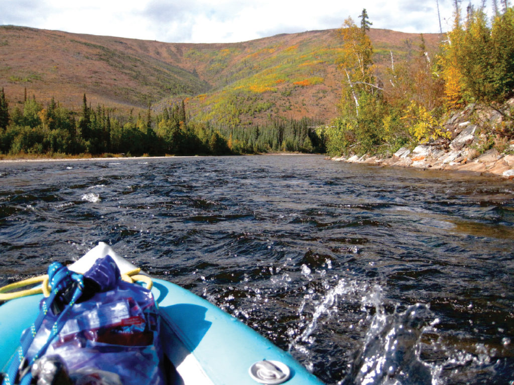 Floating Birch Creek Alaska Magazine